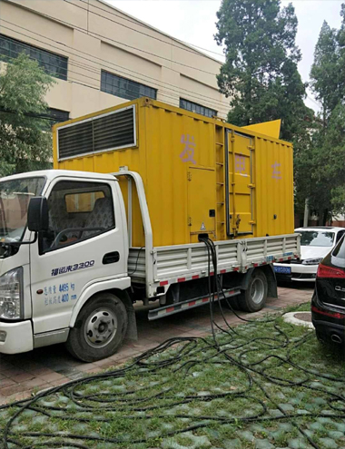 揭东发电车出租-柴油发电机组排烟系统设计要求及其考虑因素